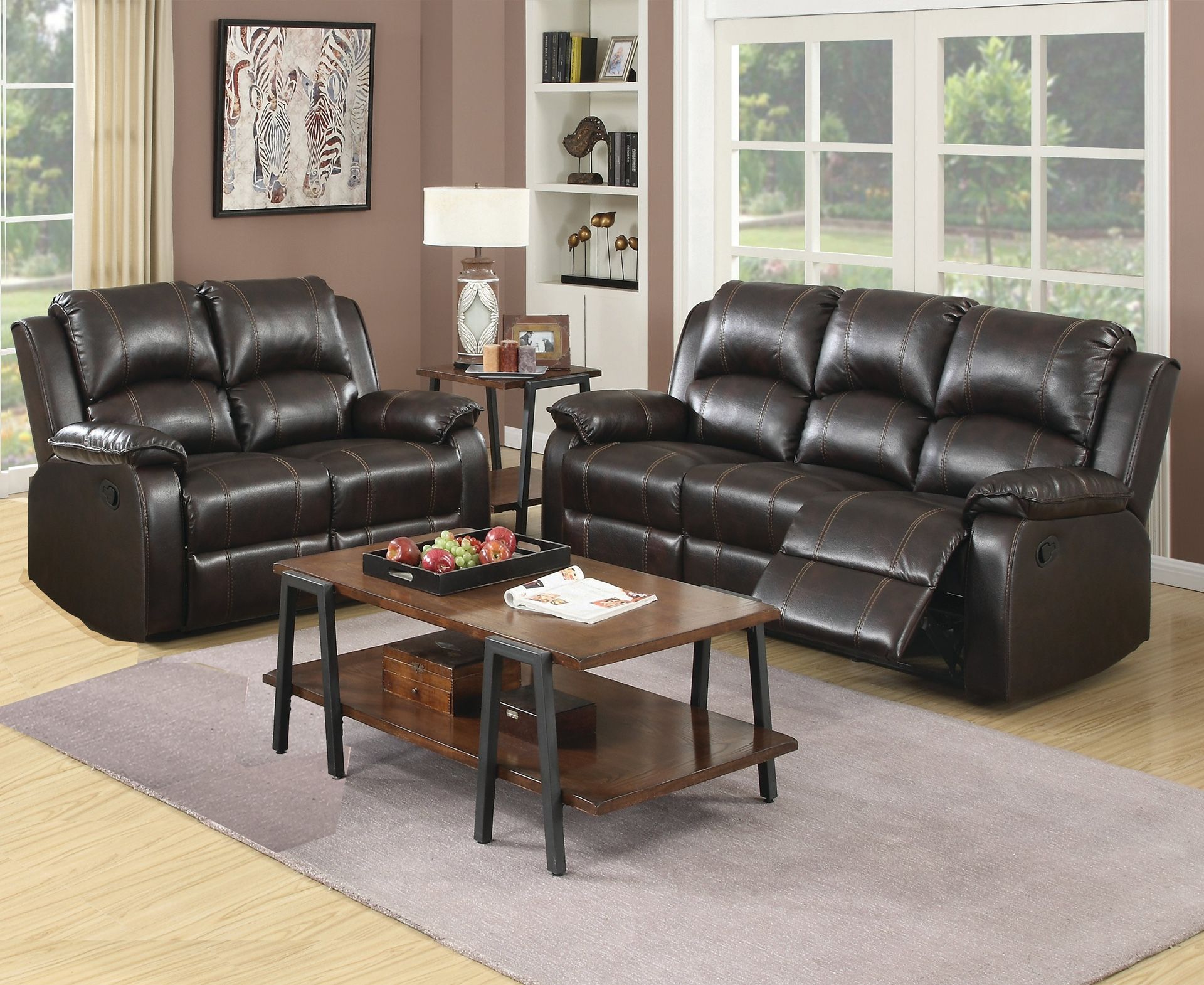 RECLINER SOFA AND LOVE SEAT‼️🤩