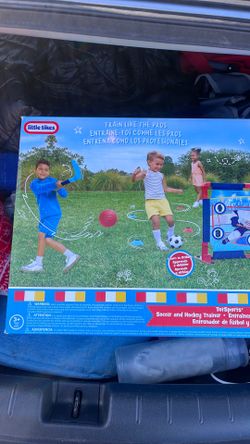Little tikes soccer n hockey set