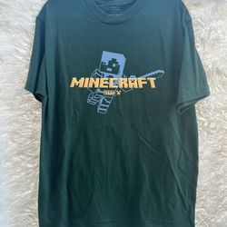 New Neff Minecraft short sleeve Green T-Shirt