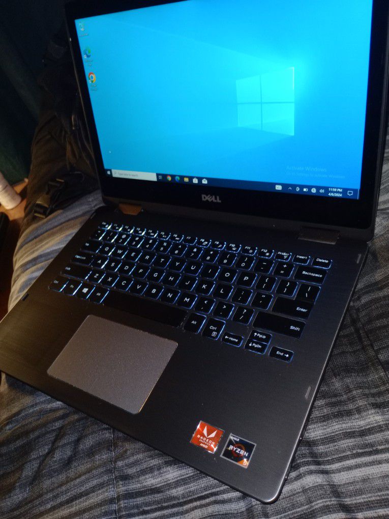 Dell Touchscreen 2 In One Windows 10 Laptop