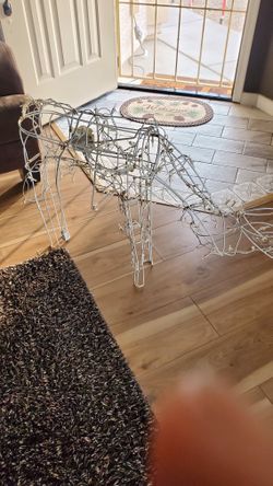 Christmas Buck With Lights With Moving Head