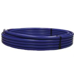 Advanced Drainage Systems 1 in. x 100 ft. CTS 250 PSI NSF Poly Pipe in Blue