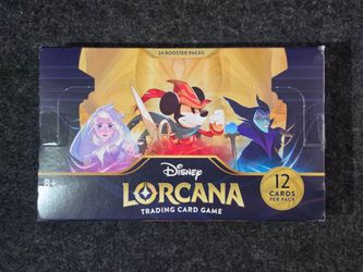 Lorcana The First Chapter Booster Box, Sealed