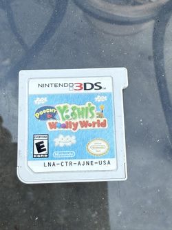 Yoshi Woolly World 3ds Game 