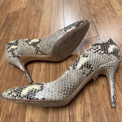 Jimmy Choo Snake Skin Heels