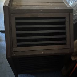 Wood Dog Cage 