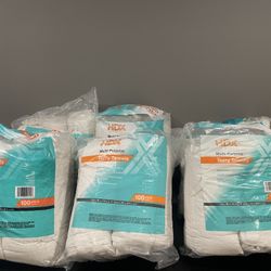 HDX Multi-Purpose Terry Towels 100 pack 14x14 inch 600 TOWELS