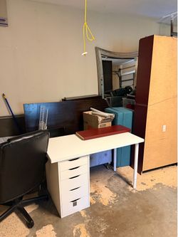 White desk