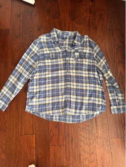 Mens long Sleeve Plaid Shirt 3XL