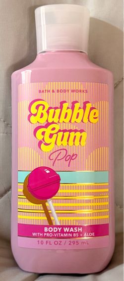New Bubble Gum Pop Body Wash Bath & Body Works