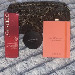 bareMineral’s & Shiseido Makeup Bag Bundle