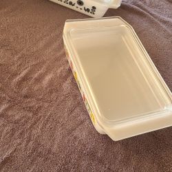 2 - Pyrex Casseroles And Lids