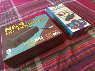 Complete Nintendo 64 Cables New, In Box!