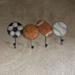 Sports Wall Hooks