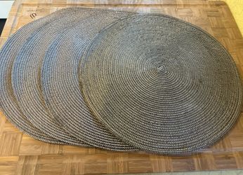 15” Round Braided Place Mats FREE
