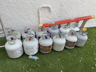 Empty Propane Tanks For sale For Gas Exchange (price Is Each One)