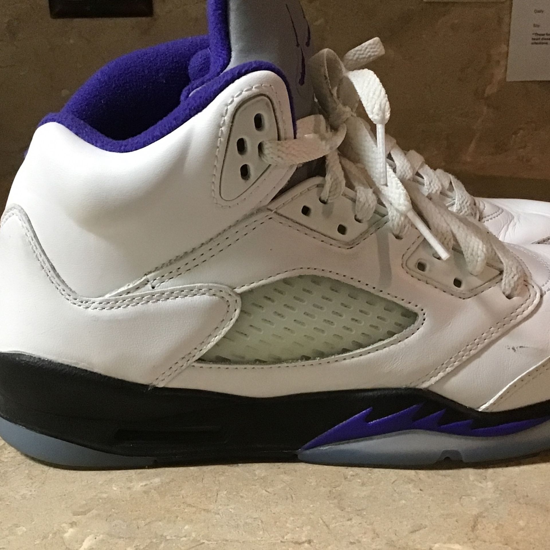 Air Jordan 5’s Retro Concords