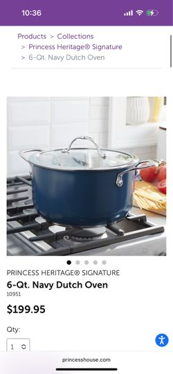 Princess house 6 QT Dutch oven