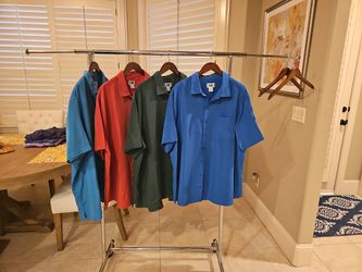 4 Men's size 2XL EUC shirts