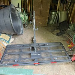 Wild road Cargo Basket With Bike Rack.