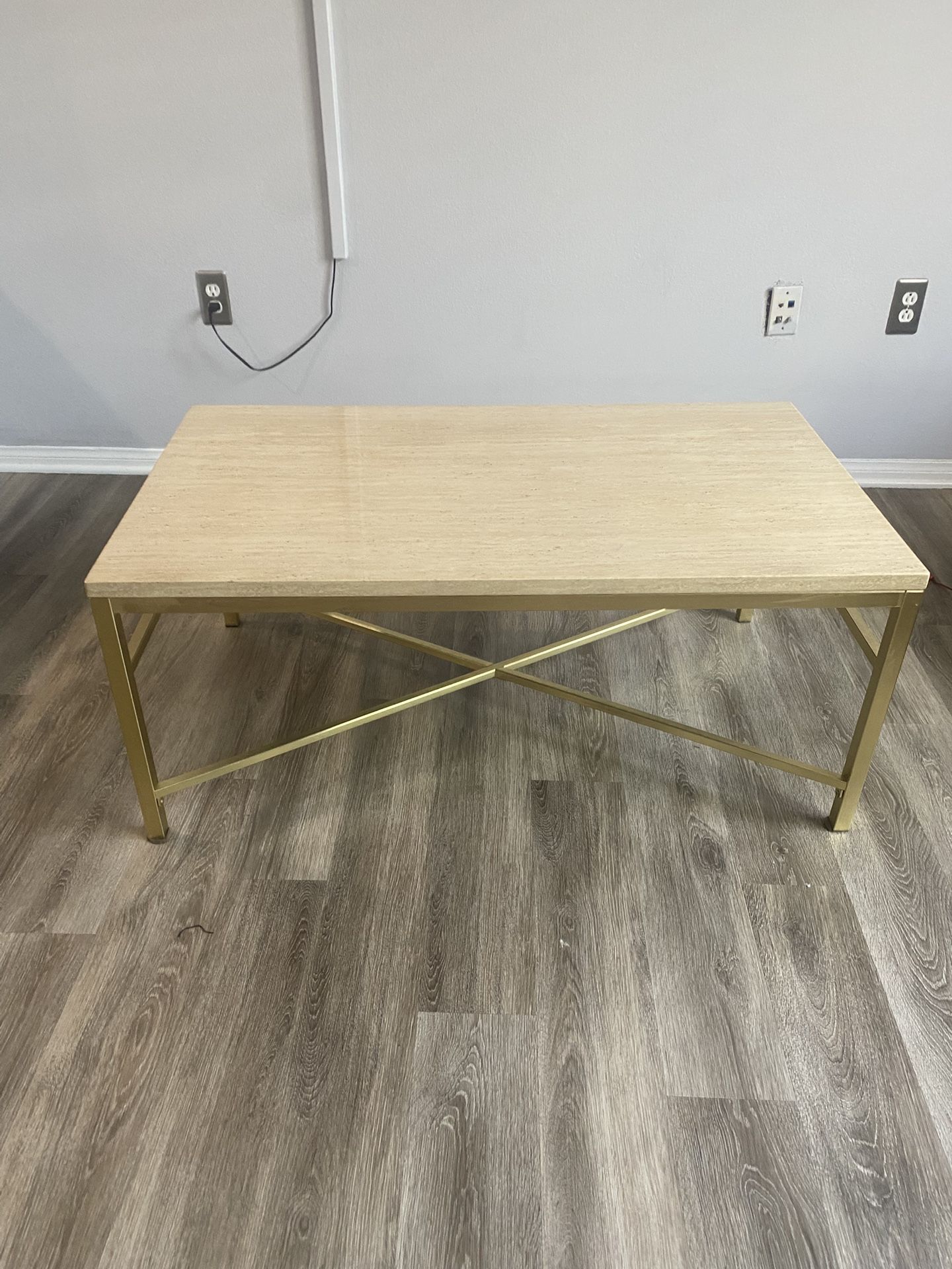 Fake granite coffee table