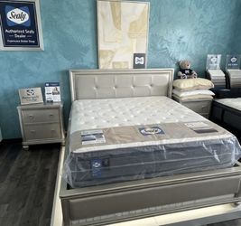 New King Size CALIFORNIA Mattress + Box Spring