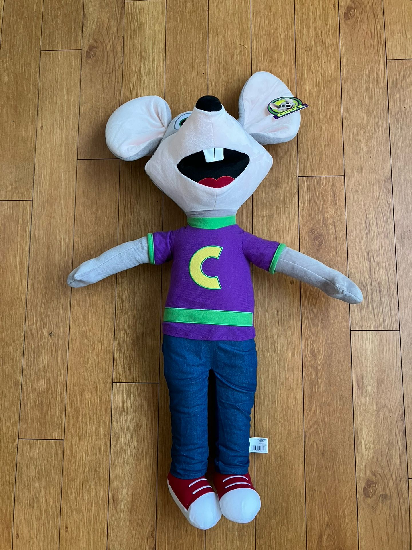 Giant Chuck E Cheese Plush