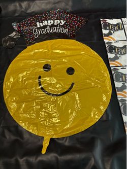 Large foil grad balloons / add ons are extra