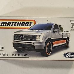 MATCHBOX. SPECIAL EDITION. # 20 OF 100. 2022 FORD F-150 LIGHTNING 🌩. 