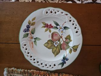 Porcelain Plate Tiffany 