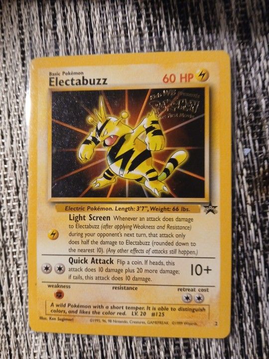 Pokemon Promo Card Very Rare Gold Stamped
