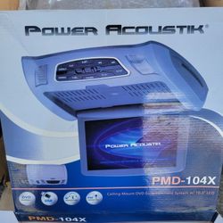 Overhead Minitor TV With Dvd