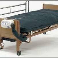 Invacare Corporation INVMA55 microAIR Alternating Pressure Mattress with On-Demand Low Air Loss System with Bed
