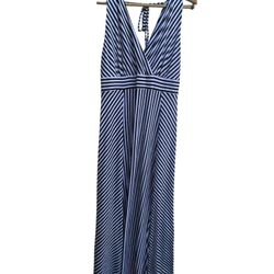 Plus Size XL. Black And White Striped Maxi From Torrid. 