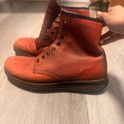 Red Original Old School Doc Martens 