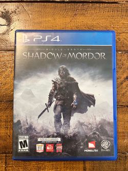 PS4 shadow of Mordor