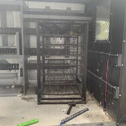 Oxygen cabinets for Work Van