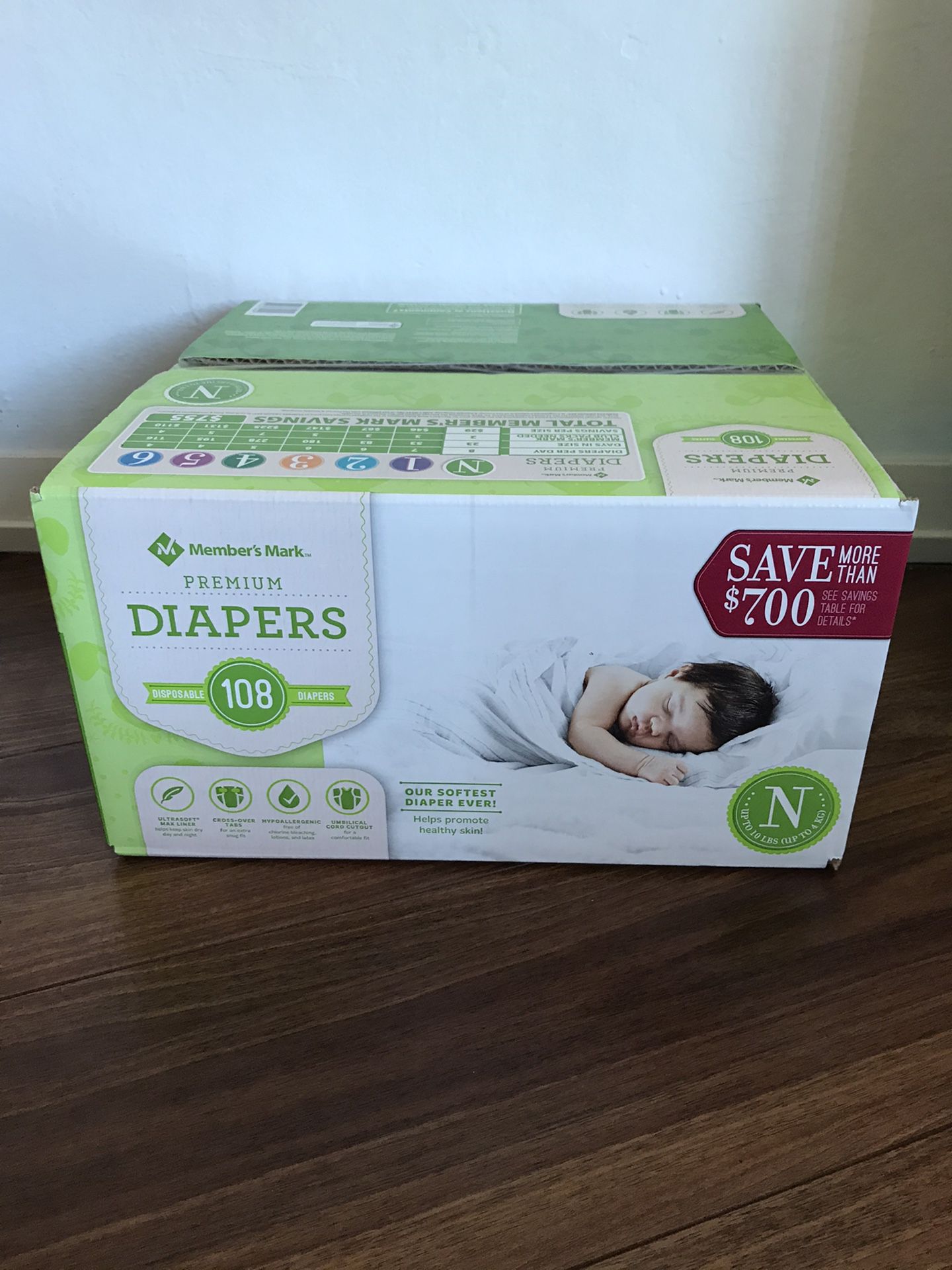 Members Mark Newborn Diapers