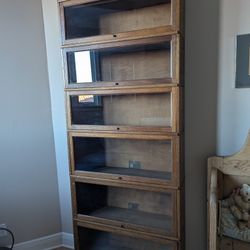 Glass Enclosed Individual (6) Bookcases