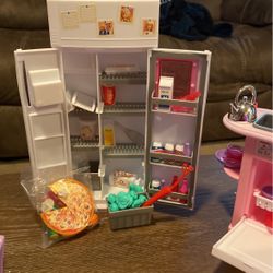 Barbie Bedroom, Living Room, Kitchen Furniture