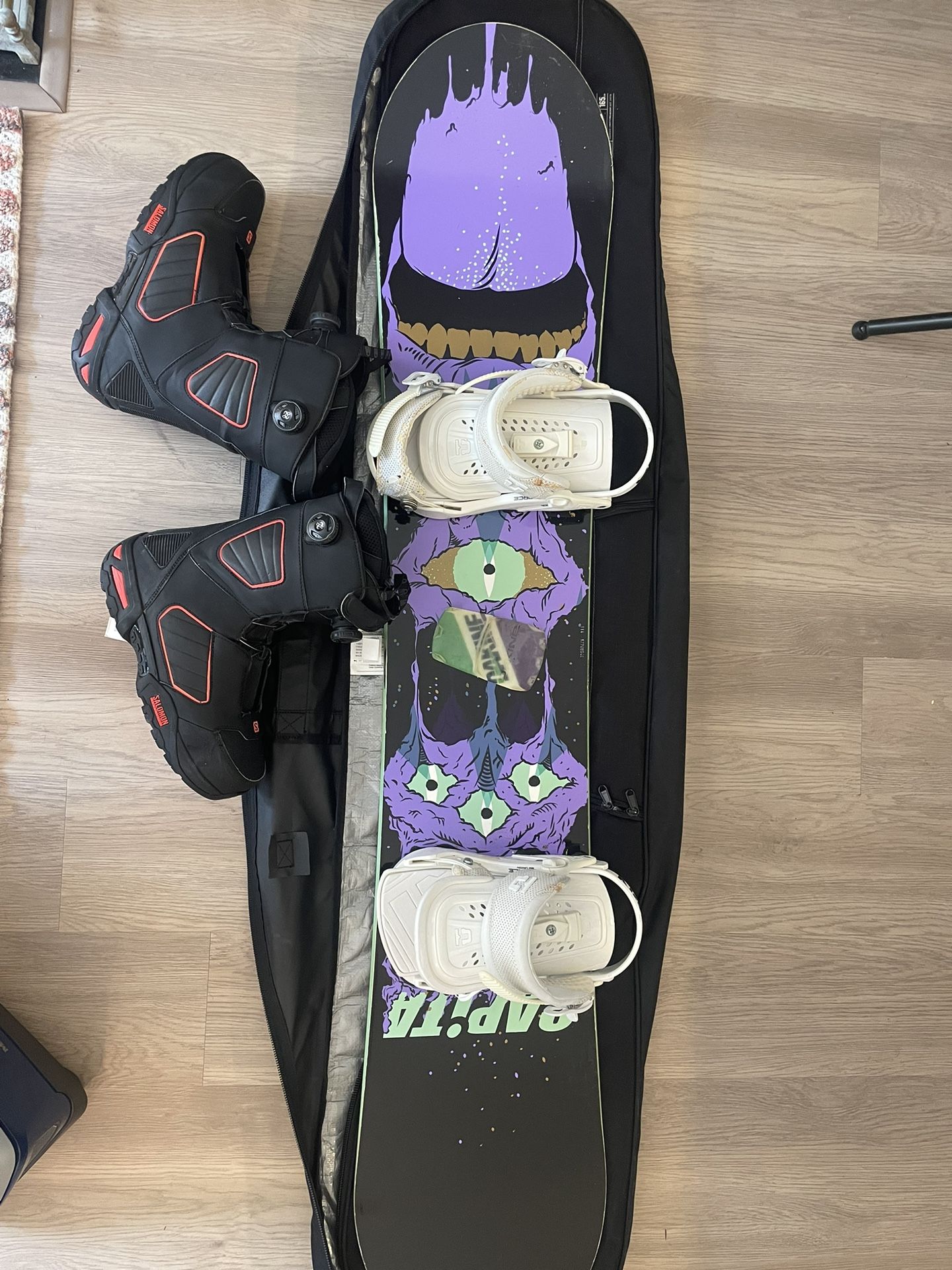 Collectible Capita Sierrascope FK Snowboard Setup