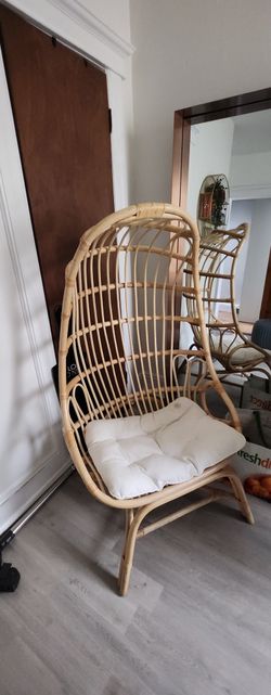 Rattan Cocoon Chair for Sale in Queens, NY - OfferUp