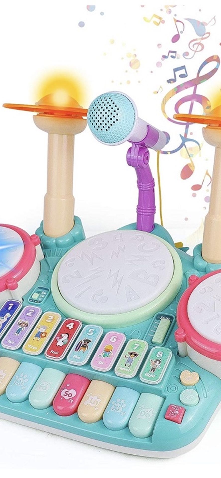 Drum Set for Kids Musical Instruments Toys