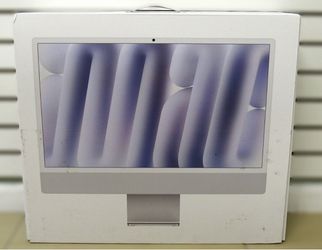 Apple iMac 24" M4 16GB 256GB SSD MWUC3LL/A Silver All-in-One Desktop NIB