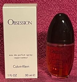 Calvin Klein Obsession Eau de Parfum 1.0 oz Spray for Women NEW in Box!