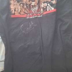 Autographed WWE Shirt