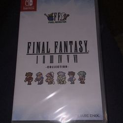 Final Fantasy I-VI Collection (Nintendo Switch, 2023) New Sealed