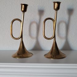 Trumpet Shape Candle Holders
