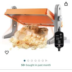Chick brooder heating plate