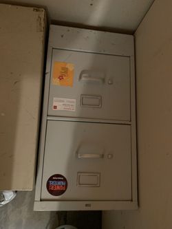 Two file cabinets $20.00 each